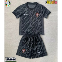 Portugal Goalkeeper Replica Away Minikit Euro 2024 Short Sleeve (+ pants)